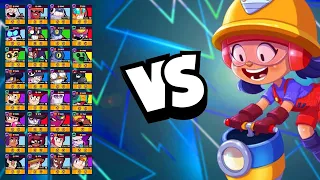 Jacky 1v1 vs brawler