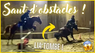 [COURS GOPRO] Saut d'obstacles et CHUTE ! 15/10/21 - CS'o Landreau