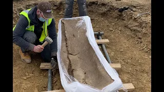 Truly extraordinary 1600 year old coffin found by archaeologist