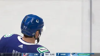 [PS4] Columbus Blue Jackets @ Vancouver Canucks - Dec. 14th, 2021 (simulation)