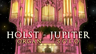 JUPITER - HOLST "THE PLANETS" - ORGAN SOLO BY JONATHAN SCOTT AT CHESTER CATHEDRAL