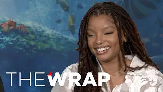 How Halle Bailey Perfected Ariel's Swimming Movements in The Little Mermaid