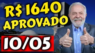 ✔️ É OFICIAL! LULA APROVOU SURPRESA BOA PARA TODO O BRASIL + R$ 1640 APROVADO