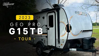 RV Rundown | 2023 Rockwood Geo Pro G15TB Super Lite Tiny Travel Trailer Camper at Southern RV