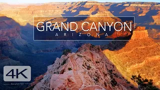 GRAND CANYON at SPECTACULAR SUNRISE - Cinematic hike  4K - South Kaibab Trail