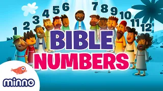 Learn NUMBERS with the Bible (Christian Homeschool) | Numbers for Toddlers (1-12)