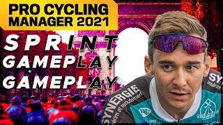 Pro Cycling Manager 2021 : SPRINT GAMEPLAY // Champs-Elysées - Milano San Remo ft. Bryan Coquard