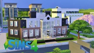 Modern Foxbury Commons I Discover University I Stop Motion I No CC I The Sims 4