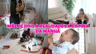 COMO TUDO MUDOU EM POUCO TEMPO | NOVA MANHÃ COM DOIS BEBÊS + A REALIDADE COMO ELA É | Dani Mendes