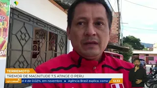 Terremoto atinge Peru e é sentido no Brasil