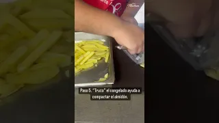 Papas a la francesa en 8 sencillos pasos, ¡bien crujientes! 🇫🇷👨‍🍳🍟🤤