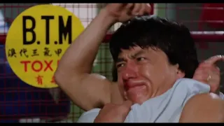 Jackie Chan vs Benny "The Jet" Urquidez Mind Blowing Fight Scene - Dragons Forever 1988