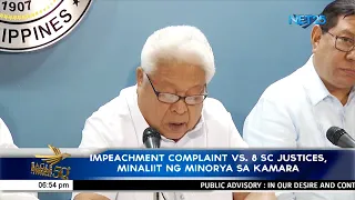 Impeachment complaint vs  8 SC justices, minaliit ng minorya sa kamara