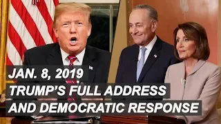 Watch President Trump's Full Immigration Address And Response From Democrats | NBC News