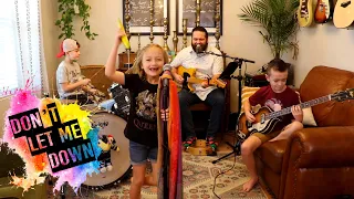 Colt Clark and the Quarantine Kids play "Don't Let Me Down"