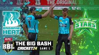 BBL13 | Brisbane Heat v Melbourne Stars | Match 1 - Cricket 24