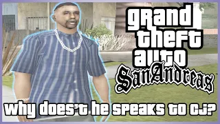 GTA San Andreas : Why Doesn't This Criminal Talk To Carl? | Rare Criminal Quotes