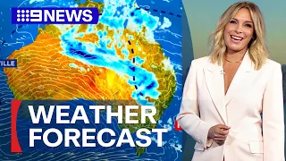 Australia Weather Update: Sunshine with chance of showers | 9 News Australia