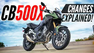 New 2023 Honda CB500X Changes Explained!