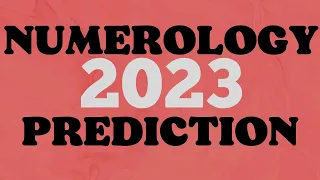 Numerology horoscope 2023