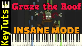 Graze the Roof [Plants vs Zombies] - Insane Mode [Piano Tutorial] (Synthesia)