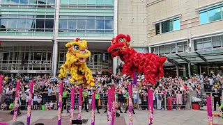 Be Amazed by Acrobatic Lion Dance at KLCC Pre CNY 2024