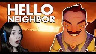 HELLO NEIGHBOR ♠ АКТ 1 ♠ ПОЛНОЕ ПРОХОЖДЕНИЕ НА РУССКОМ