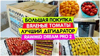 Очень большая ПОКУПКА / Вяленые ТОМАТЫ / ДЕГИДРАТОР сушилка RAWMID Dream PRO 2 / Vika Siberia Vlog