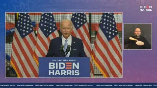 Joe Biden Speaks on Donald Trump's America LIVE in Pittsburgh, Pennsylvania