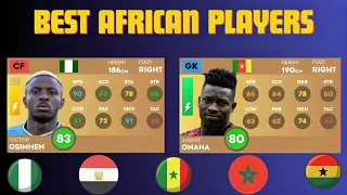 DLS 24 | BEST AFRICAN PLAYERS RATINGS IN DLS 24 !! DREAM LEAGUE SOCCER 2024 AFCON feat. ANDRE ONANA