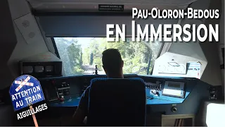 Pau-Oloron-Bedous : Visites des postes d'aiguillage, du PN Transhumance, vues en cabine ...