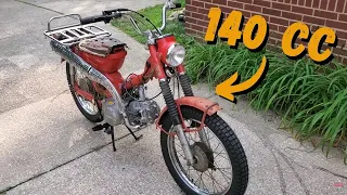 I Bought a 1969 Honda CT90... Now With Piranha 140cc Engine