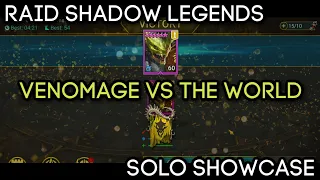 VENOMAGE Can SOLO (almost) EVERYTHING!!! - Champion Showcase | RAID: Shadow Legends