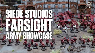 Farsight Tau Warhammer 40k Army Showcase by @SiegeStudios