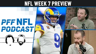 PFF NFL Podcast: 2021 Week 7 NFL Preview | PFF