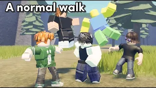 A normal walk [ROBLOX MOVIE]