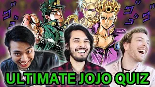 The ULTIMATE JoJo QUIZ is IMPOSSIBLE. (ft. Gigguk & CDawgVA)