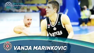 Vanja Marinkovic's Highlights - Partizan - Basketball Champions League