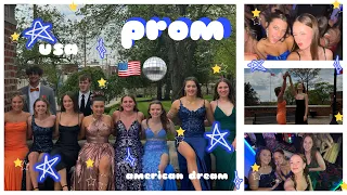 american prom🇺🇸🪩 / exchange student / flex / usa / vlog