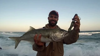 Spinning al serra attacchi in diretta- Sardegna - Spinning Topwater Bluefish