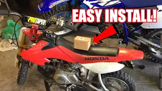 How To Install A Honda CRF 50 Carburetor