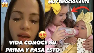 Natti Natasha llora La Hija Vida Isabelle Conoce Su Prima y Pasa Esto Muy Emocionante 😱❤️