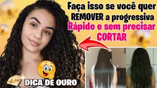 Truques Simples para Desfazer a Progressiva Rapidamente e Sem Corte💇🏻‍♀️