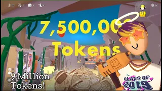 Getting 9 millions tokens in RecRoom!