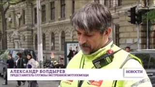 В Одессе сбили мотоциклиста