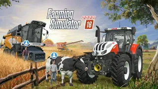 Small Harvester vs Small Tractor in Fs16 | Fs16 Multiplayer | Timelapse |