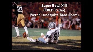 Super Bowl XIII-Pittsburgh vs. Dallas (KRLD Radio-Cowboys Broadcast)