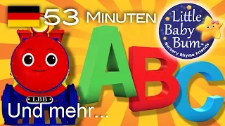 ABC-Zug Lied | Und noch viele weitere Kinderlieder | von LittleBabyBum