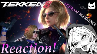 NINAAAA OMGGG Tekken 8 - NINA WILLIAMS Reveal & Gameplay Trailer - Voice Reaction -