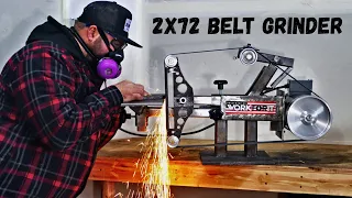 Building the REVOLUTION 2x72 Belt Grinder from Scratch!